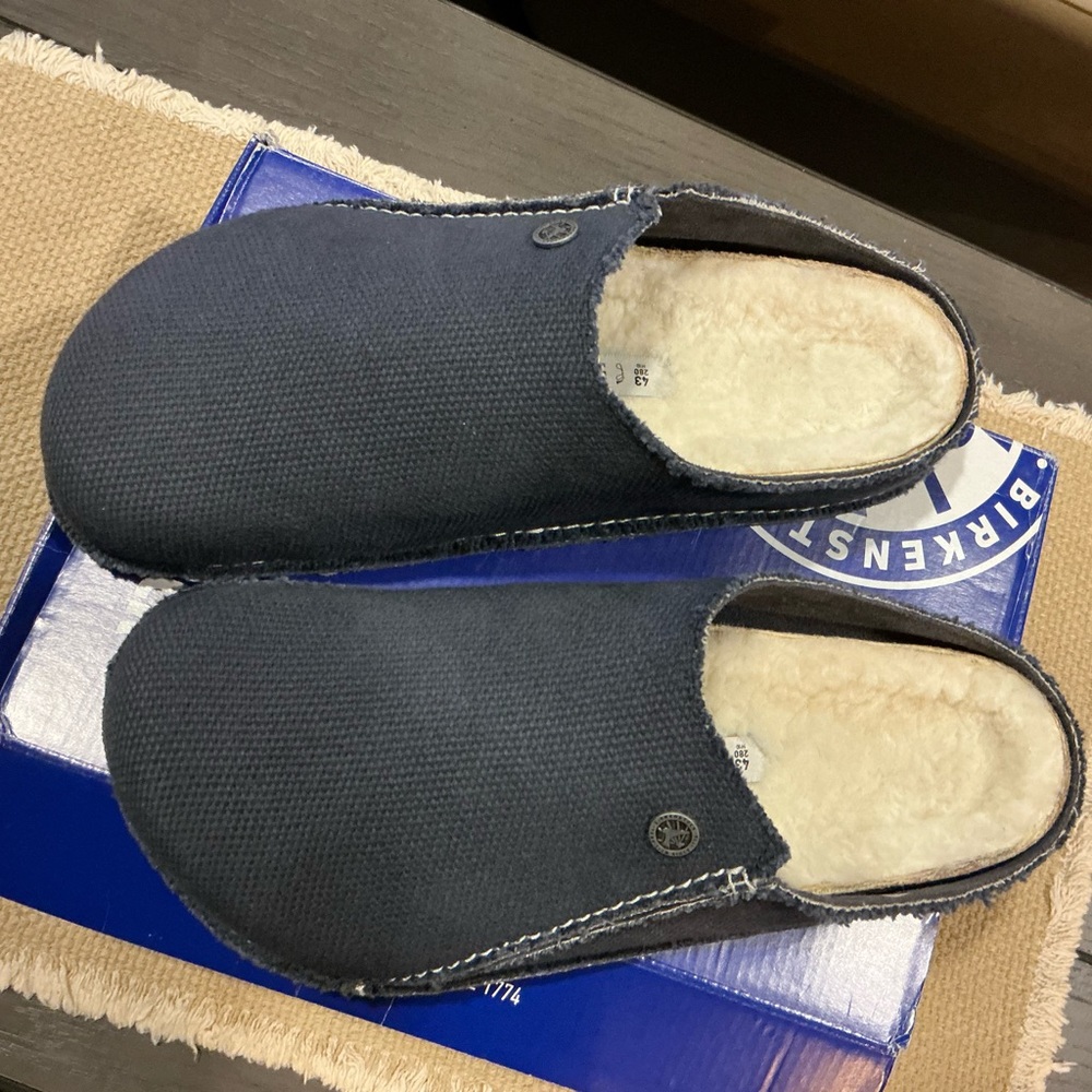 Birkenstock Zermatt Canvas Textile Midnight Blue 1021540 - Picture 4 of 6